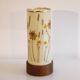 Scandinavian teak and fiberglass lamp 1970