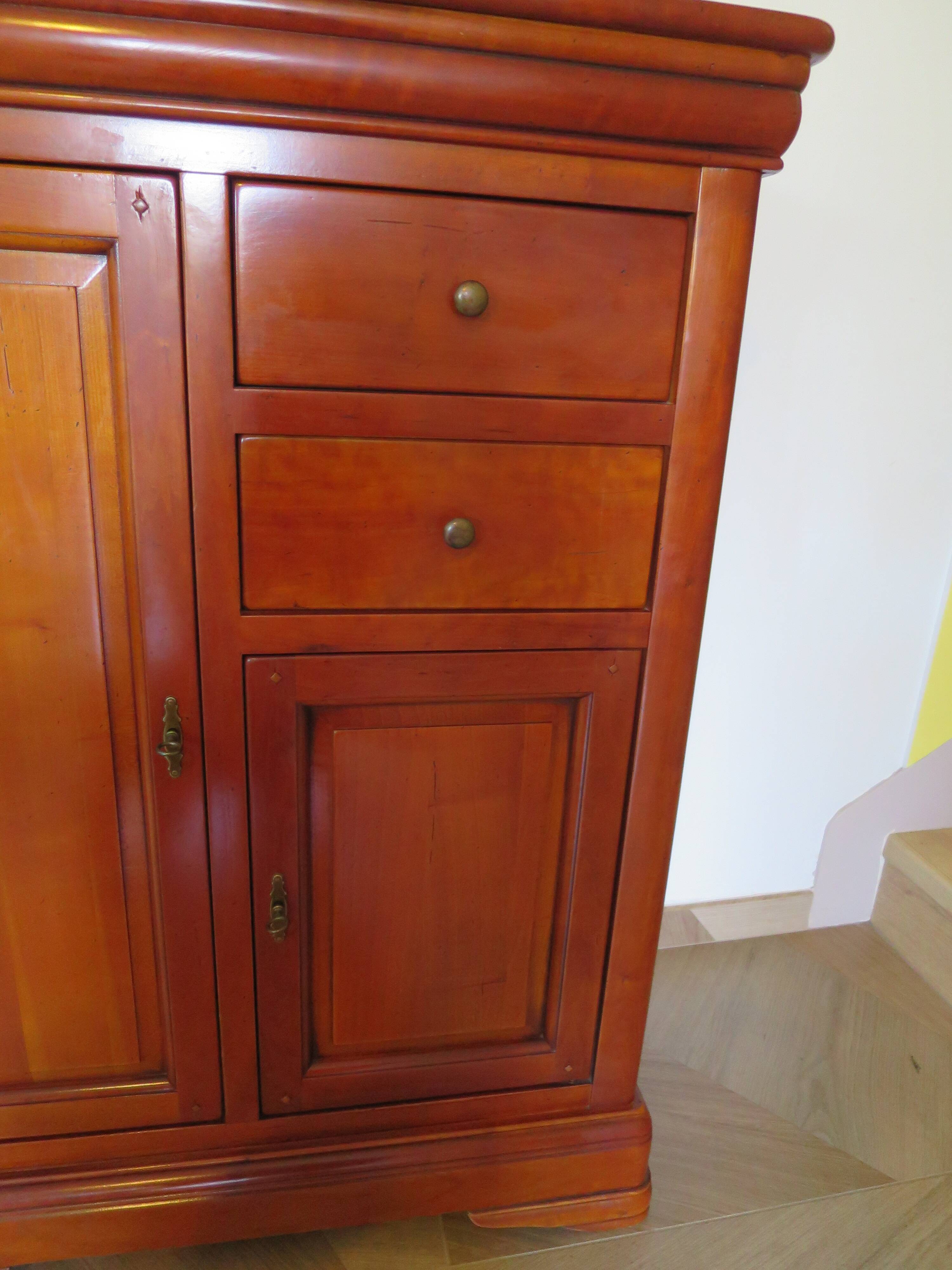 Sideboard - Entrance furniture - 2 drawers - 2 doors - solid wood