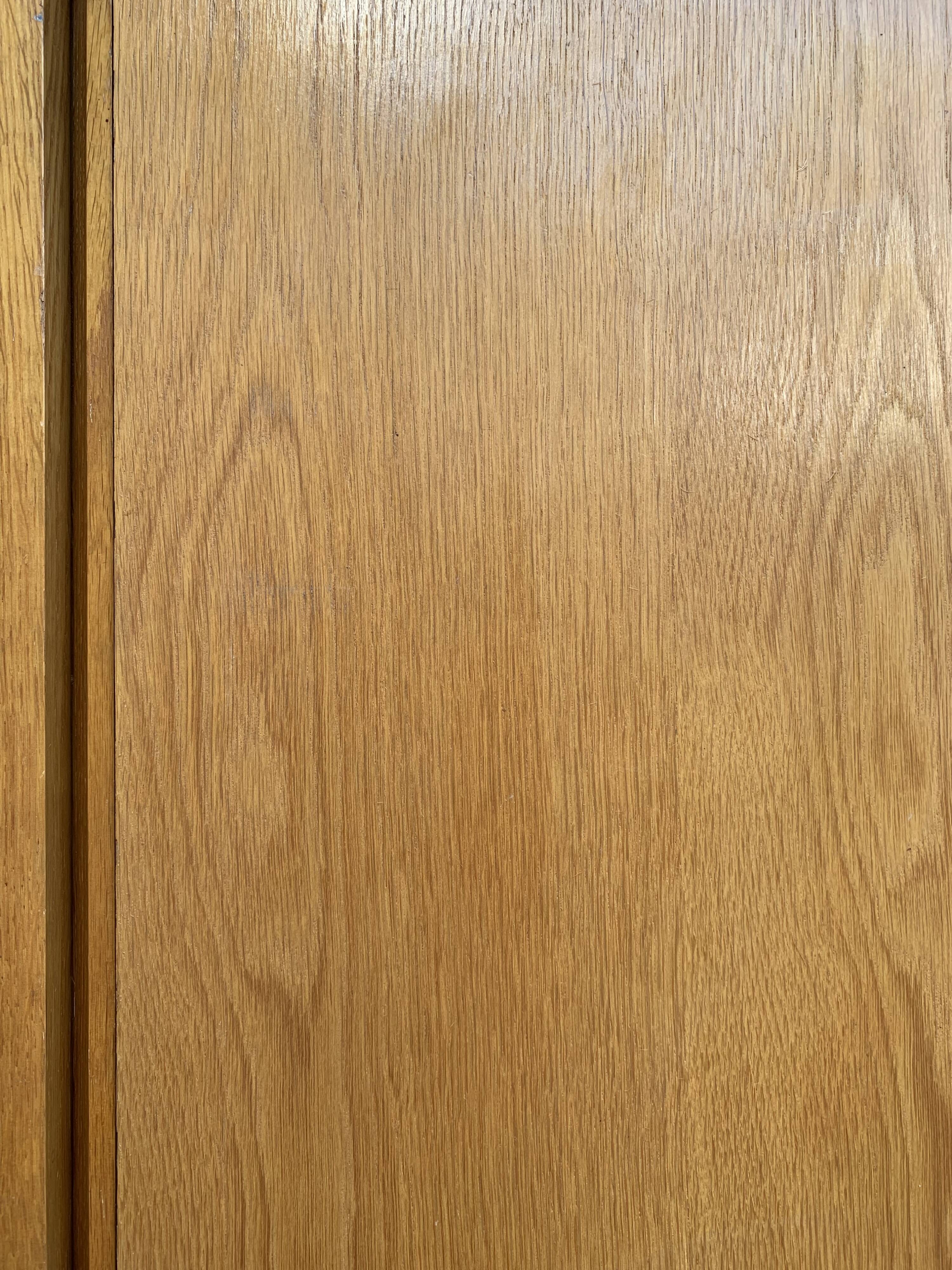 Vintage wardrobe with compass feet 1960