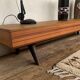 Walnut 4 drawers and compass legs