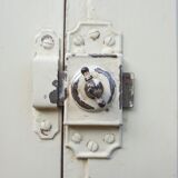 Parisian wall cabinet with locks