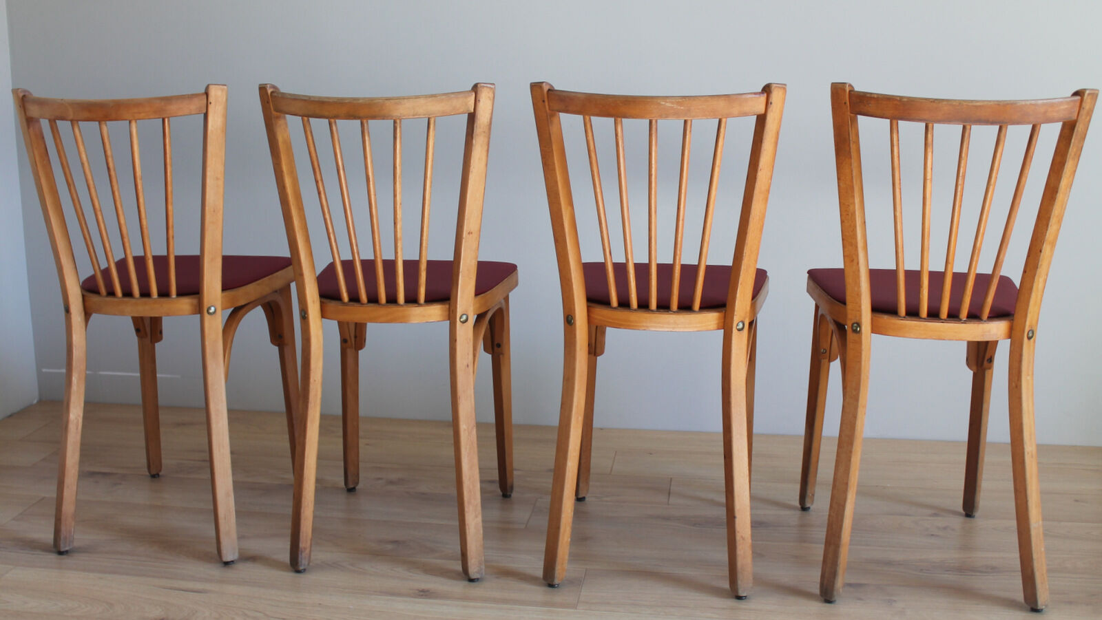 Set of 4 Chairs Bistrot Baumann