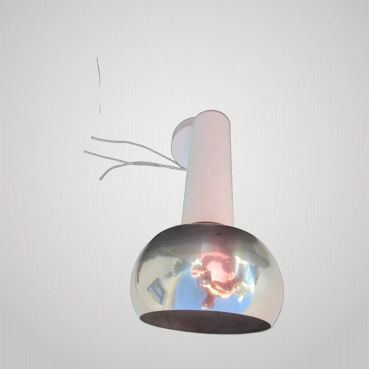 Modernist wall lamp from the Disderot era, Alain Richard adjustable spotlight.