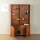 Classic two-piece sideboard from the 1960s by Poul Hundevad
