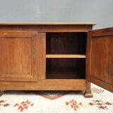Norman countryside buffet in solid cherry wood nineteenth