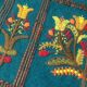 Very beautiful vintage Polish multicoloured wall tapestry 192 cm