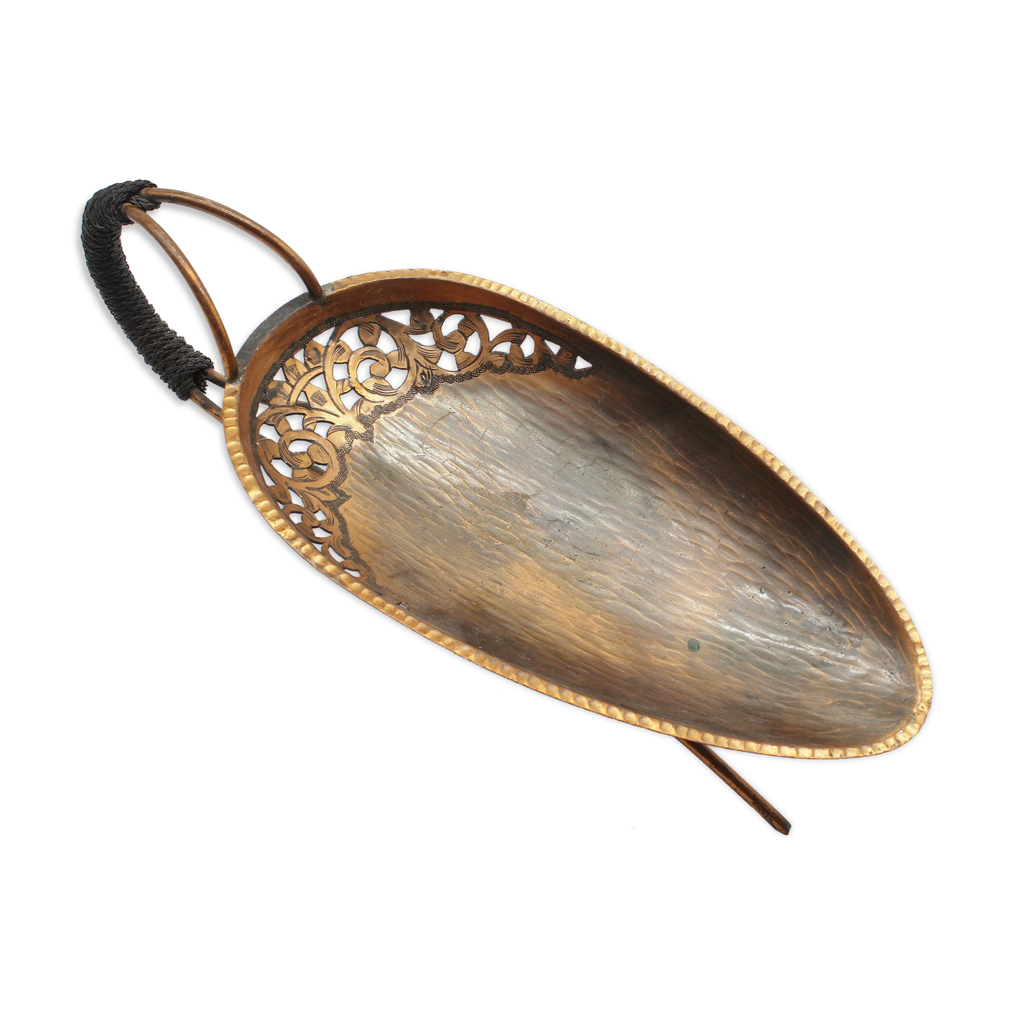 Oppenheim brass fruit dish