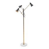 Three-armed floor lamp, 1950s