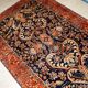 Handmade antique Persian Sarouk rug 4.1' x 6.7' (125cm x 204cm) 1920s - 1B782