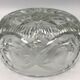 FRUIT CUTTER, SALAD BOWL in Solid CRYSTAL decorated with Hand-Cut PATTERNS
