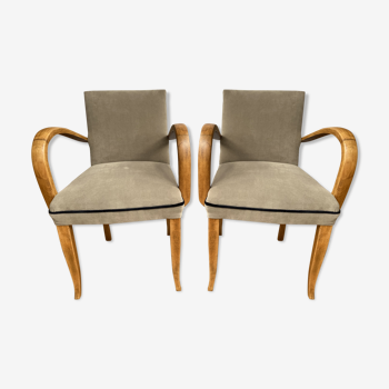 Bridge chairs pair