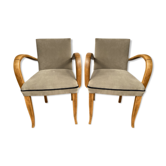 Bridge chairs pair