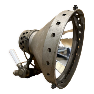 Lampe projecteur vintage BBT sur pied - Atelier 416