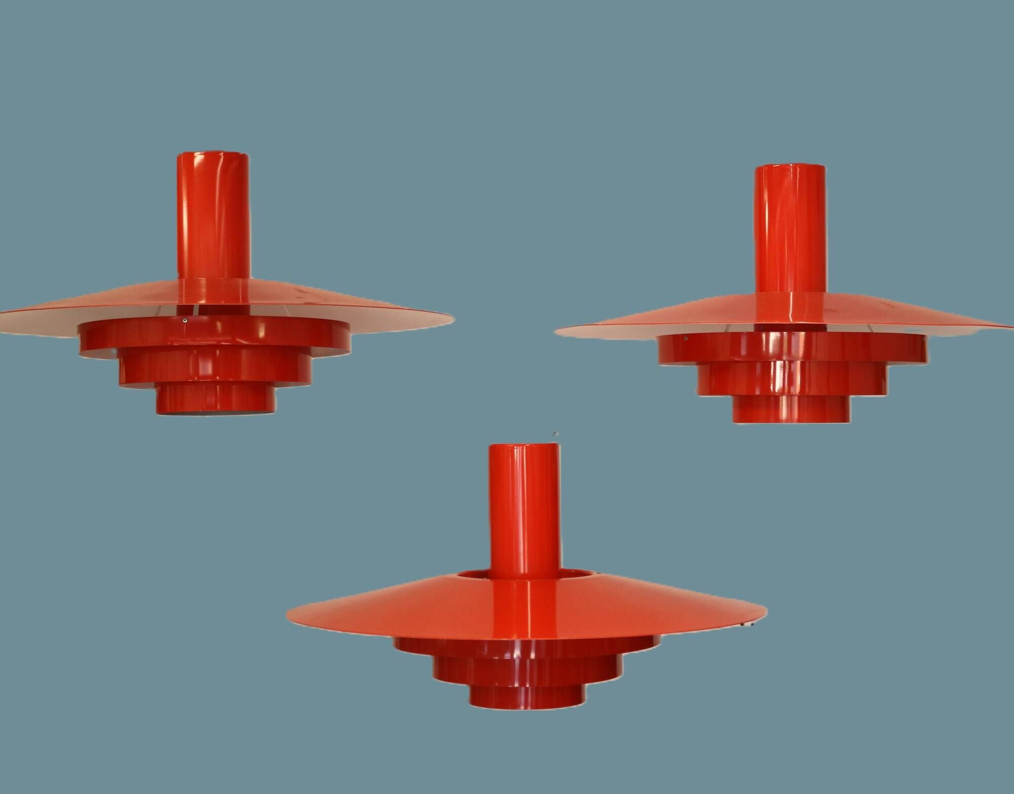 Karlebo XXL pendant lamps by Skaarup and Jespersen for Fog and Morup - 3 pc