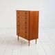 Commode en teck scandinave, années 1960