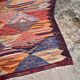 Kilim berbère multicolore, Maroc