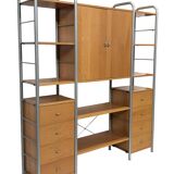 Vintage Ikea Niklas wall unit, Rutger Andersson modular wall bookcase