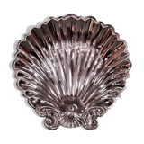 Empty pocket or tray with chrome shell fruit