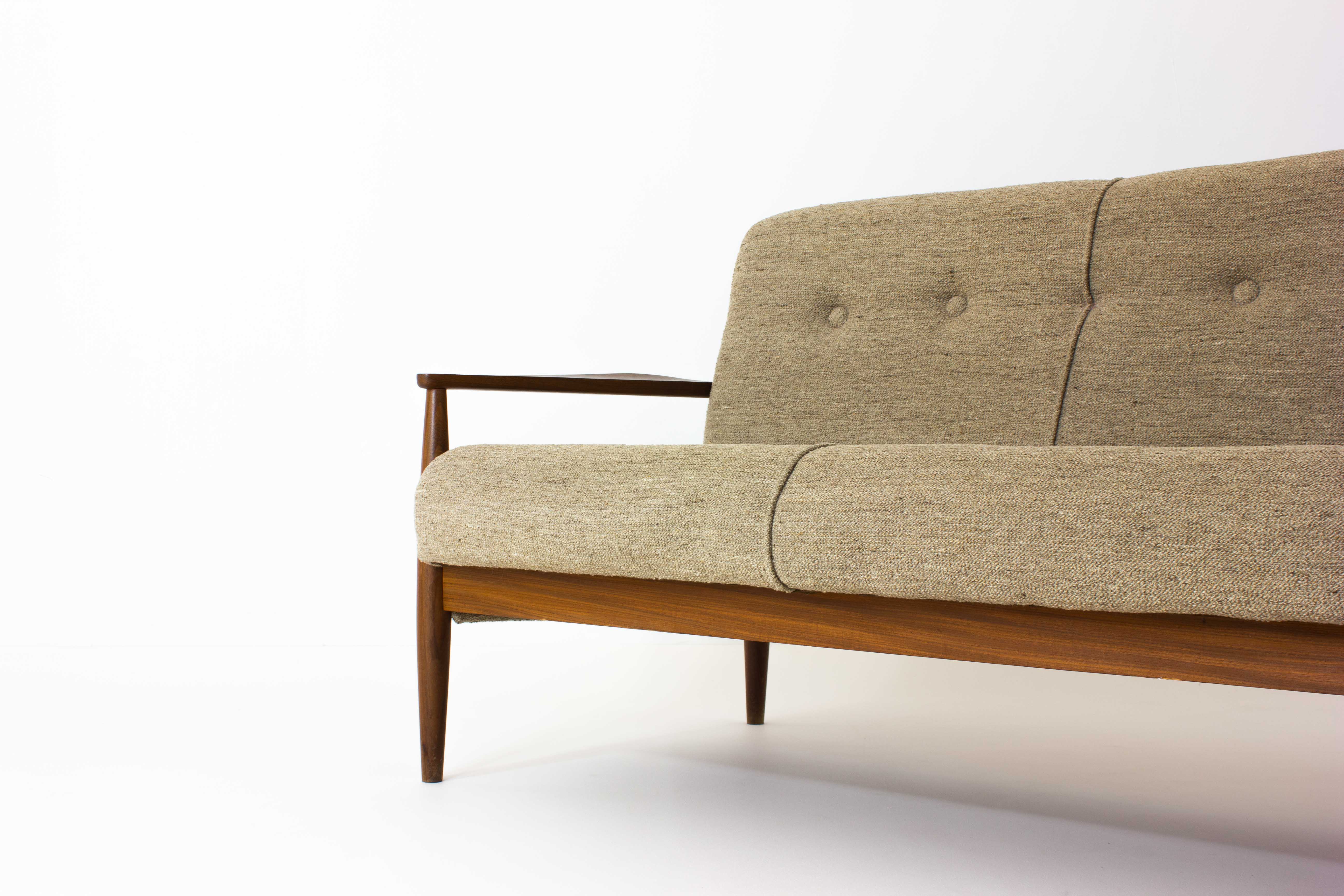 Danish daybed in teak by Arne Vodder, 1960s