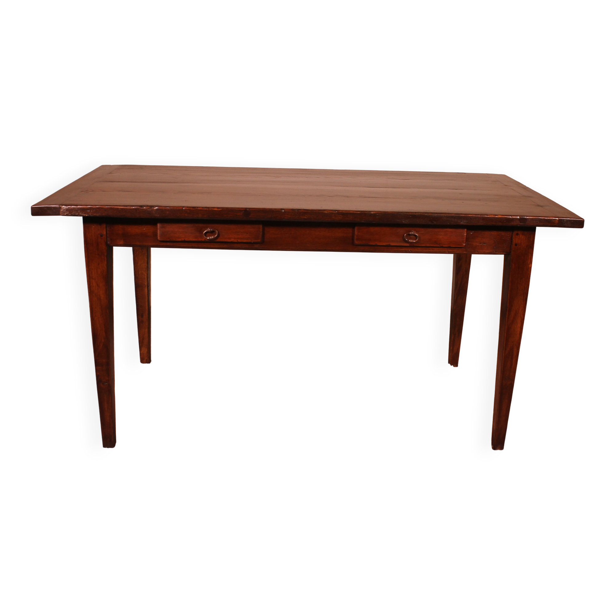 Oak Table Or Desk - 19th Century