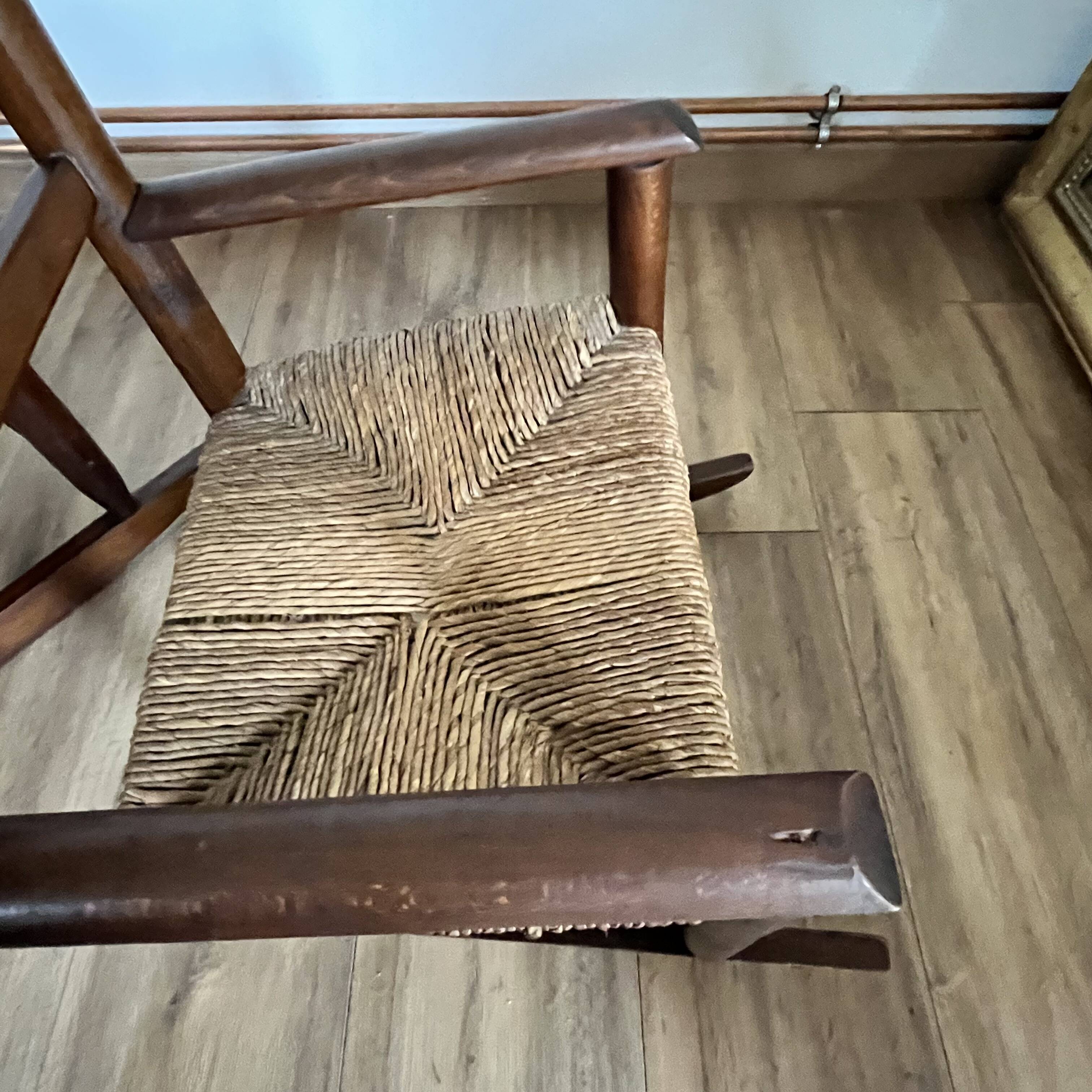 Pair of children's rocking chairs