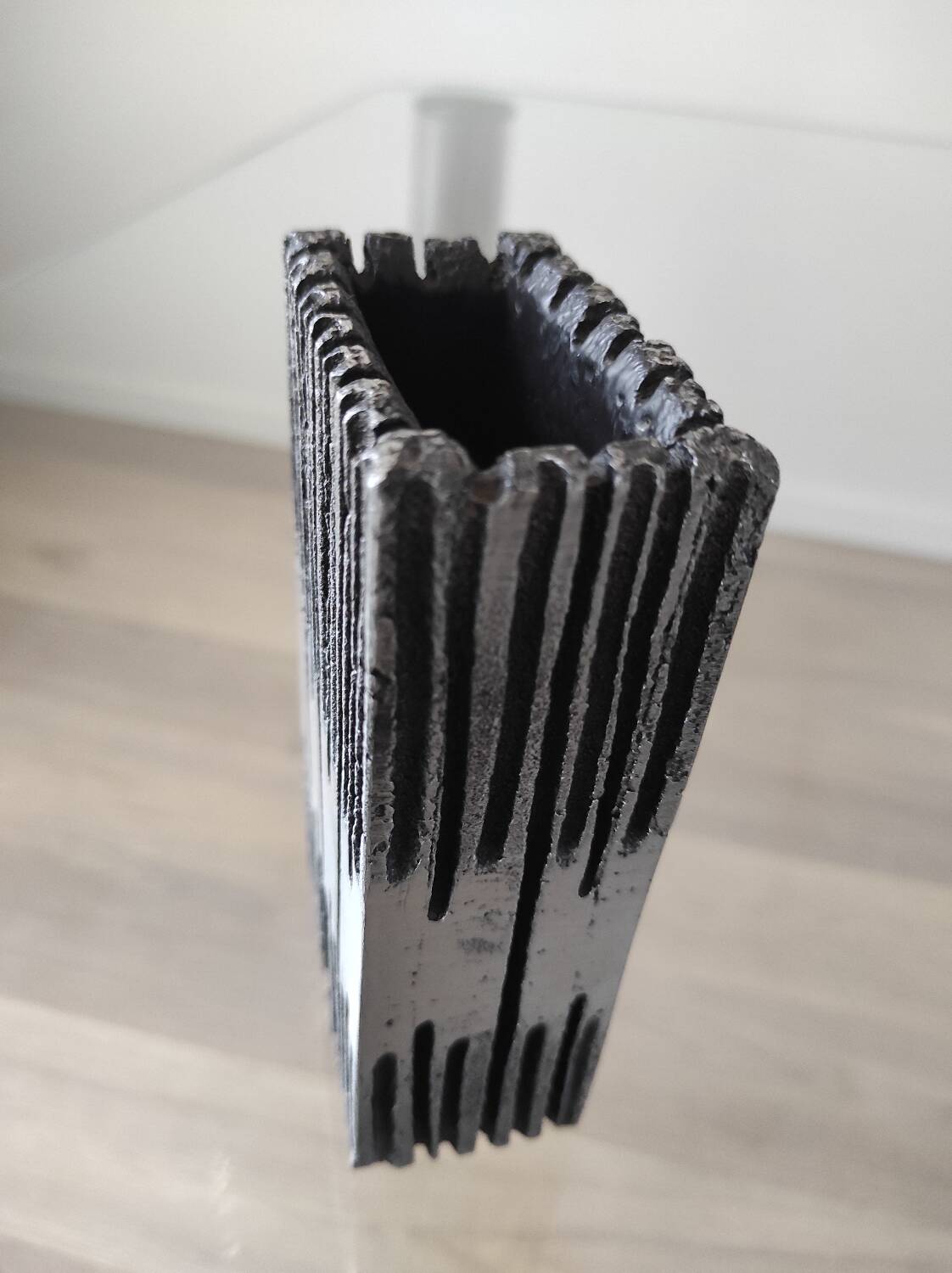 Brutalist vase, 60s.