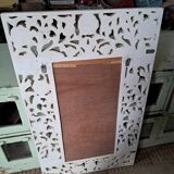 Miroir  sculpture bois