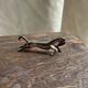 Set of 6 silver-plated horse knife rests L8 H2