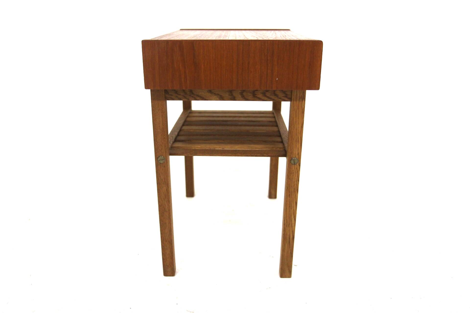 Table de chevet scandinave en teck, Suède, 1960