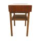 Table de chevet scandinave en teck, Suède, 1960