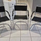 Set of 3 Cantilever armchairs, 1970s