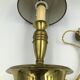 Vintage bronze bedside lamp