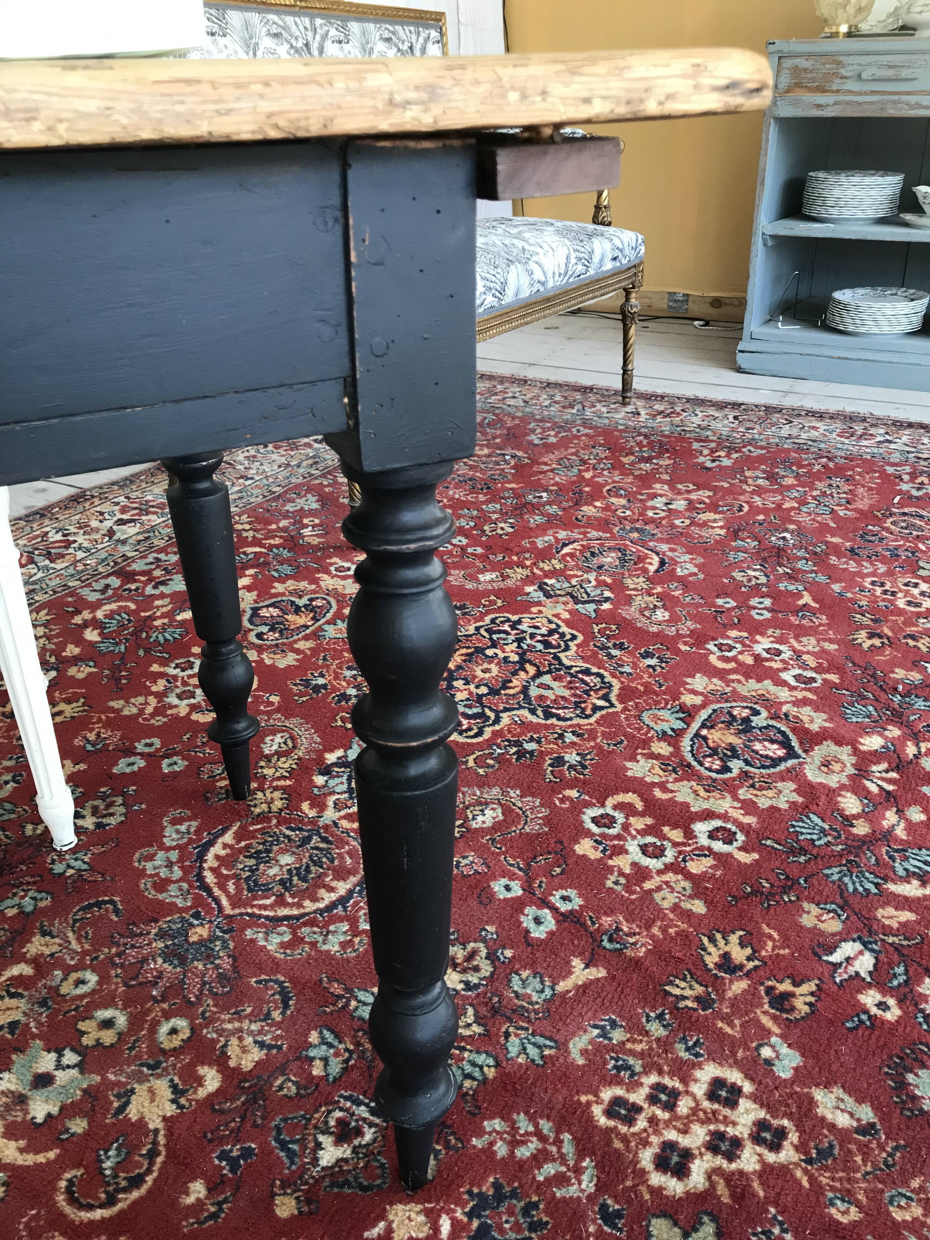 Table de ferme en sapin