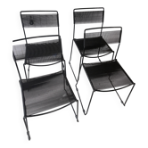 Set of Spaghetti chairs by Giandomenico Belotti