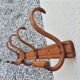 Wall door in curved wood 1900