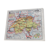 Switzerland school map