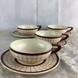 Tasses & Soucoupes anciennes Longchamp