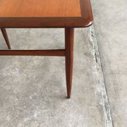 Vintage Swedish teak coffee table from the mid-century by HMB Möbler.