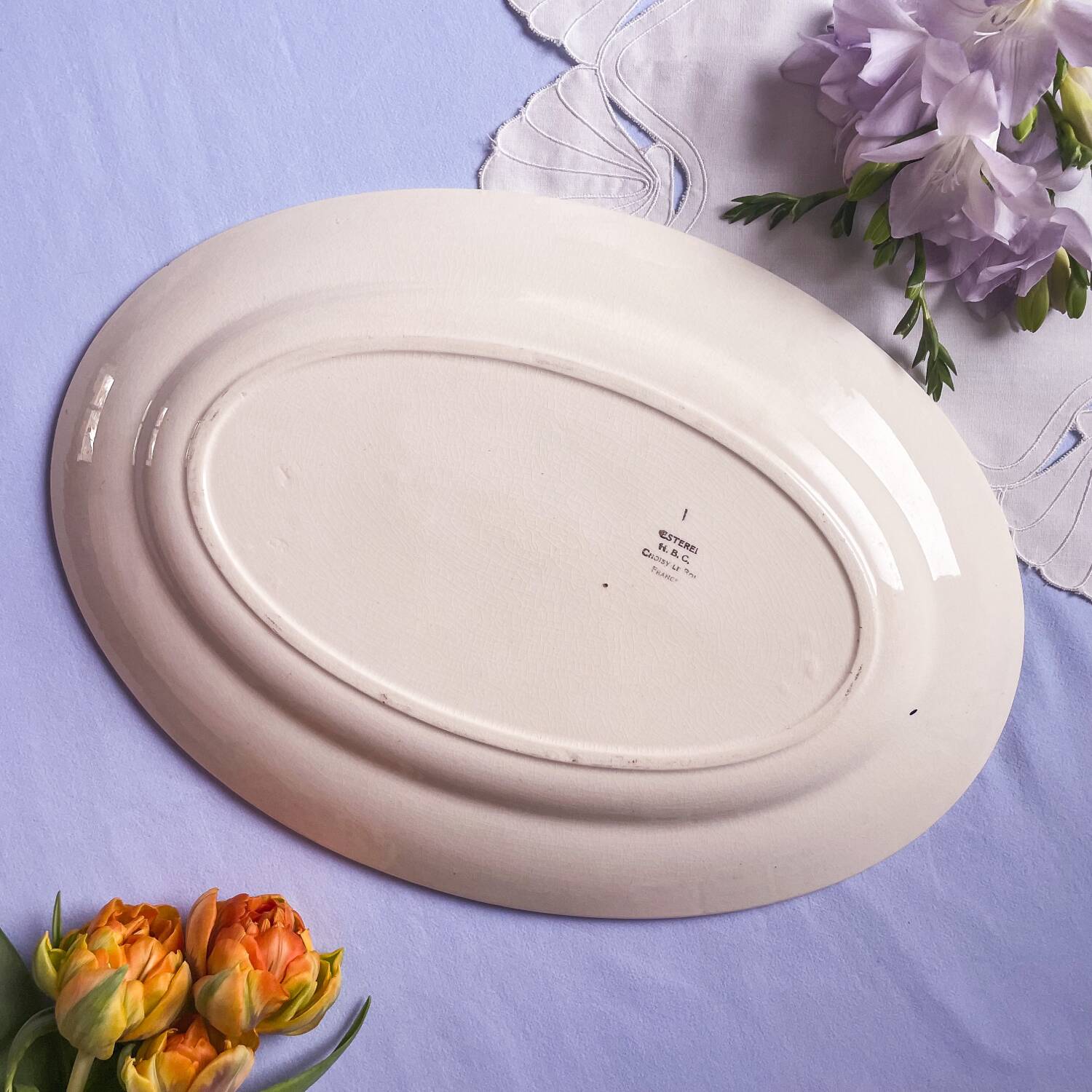 Choisy le roi oval dish