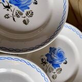 6 Badonviller "Germaine" dessert plates