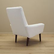 White armchair, Danish design, 1970s, production: Denmark