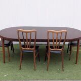 6 Danish chairs in rosewood "Ingrid" – Niels Koefoed