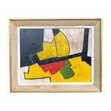 Abstract oil painting