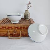 Set of 2 Sarreguemines bowls