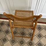 set of 2 vintage folding chairs