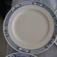 lot 6 old flat plates circa 1900 Faïence K-G Luneville Yvetot