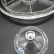 Art Deco servant in glass and solid silver.