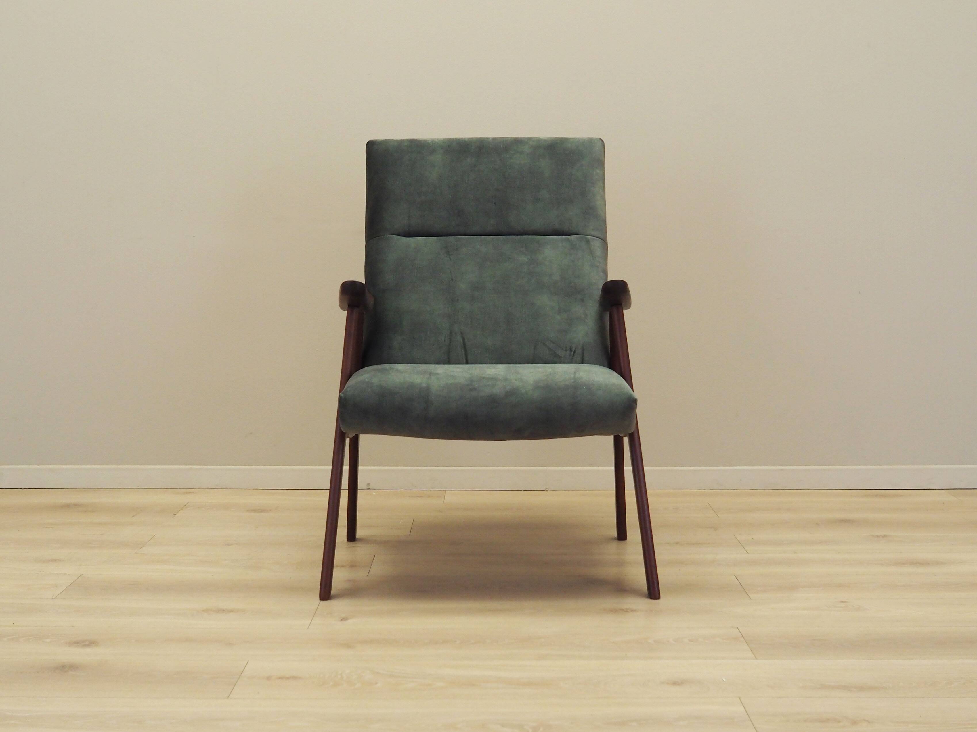 Teak armchair, Danish design, 1970s, production: Denmark