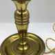 Vintage bronze bedside lamp