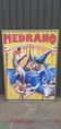 Medrano circus poster on wood support